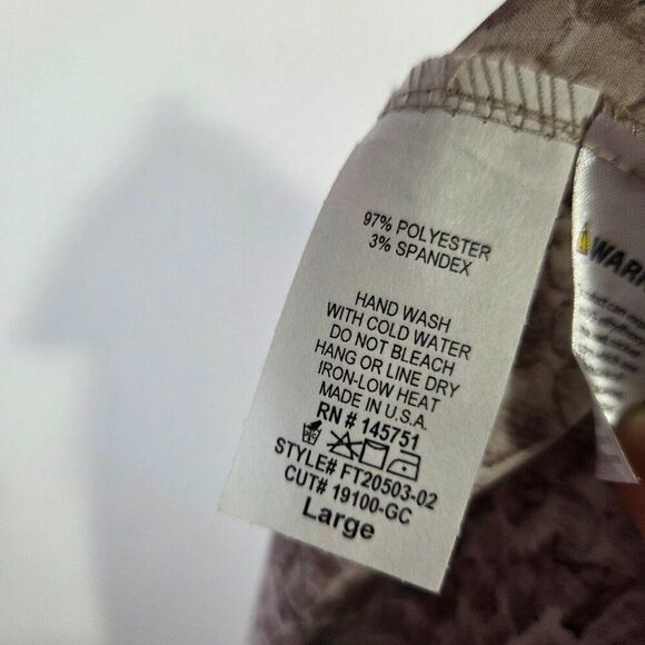 NWT FANTASTIC FAWN SNAKE PRINT TANK TOP SIZE LARGE - Picture 13 of 15